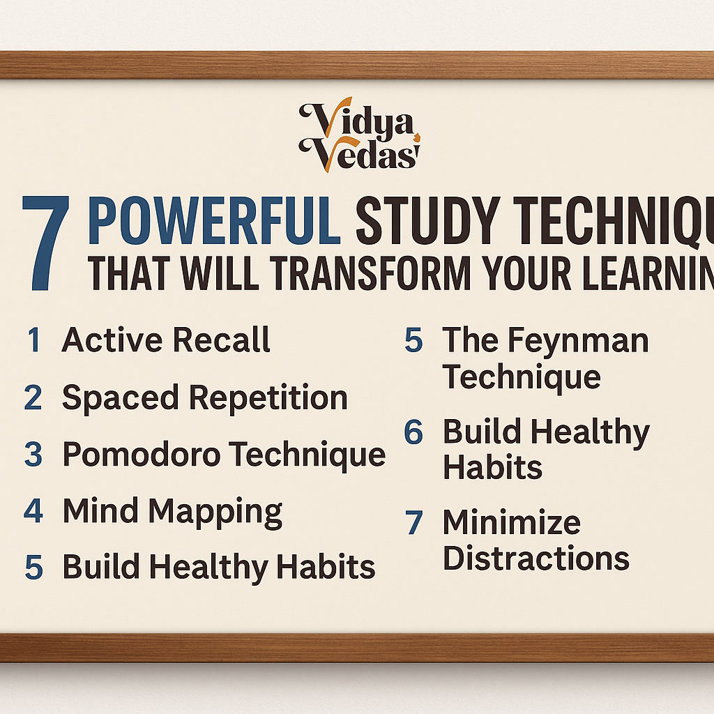 Powerful Study Techniques 2025