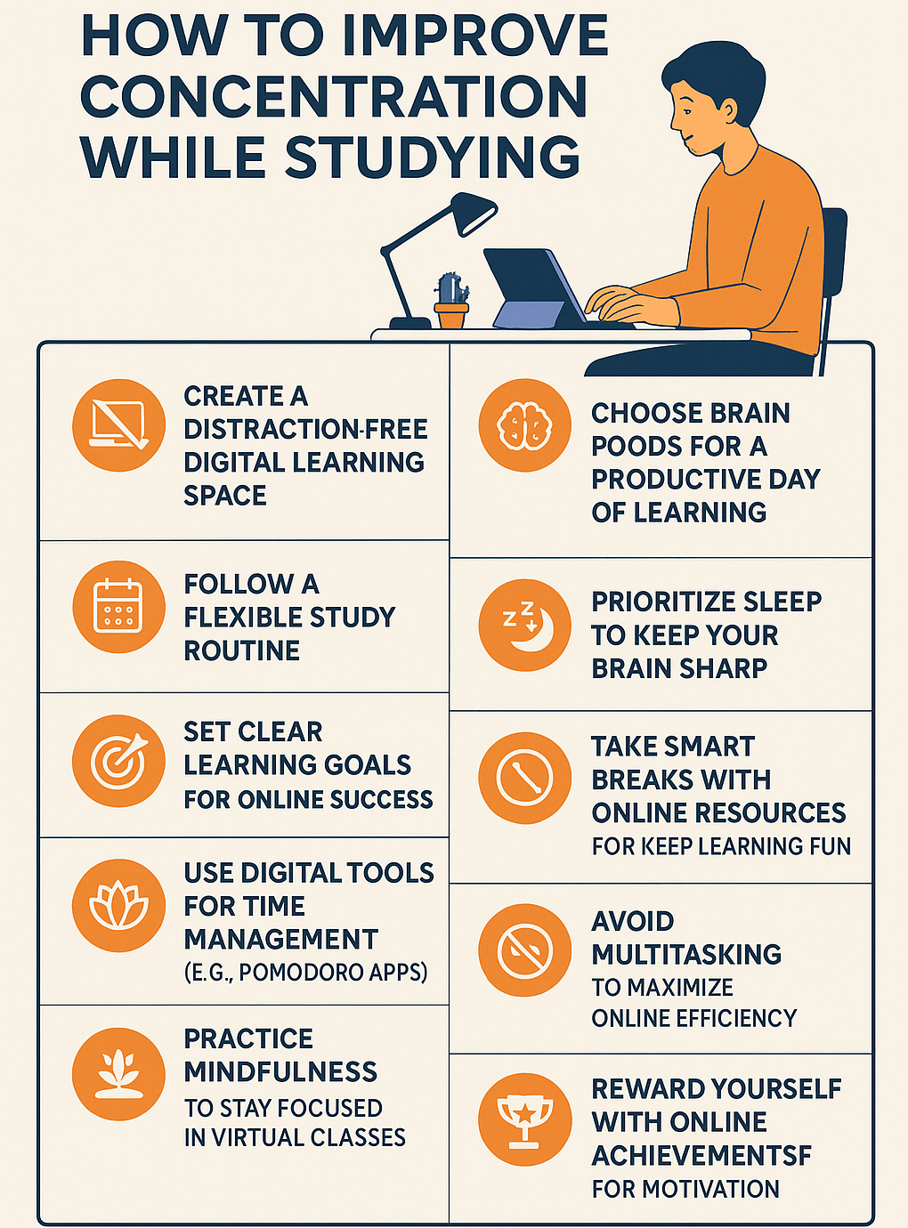 How to Improve Concentration While Studying