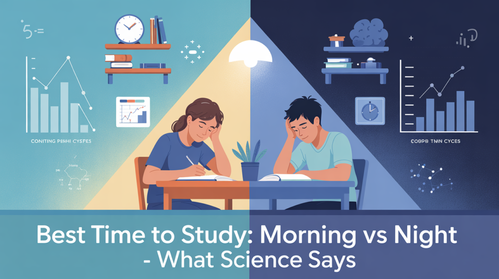 Best time to study morning vs night