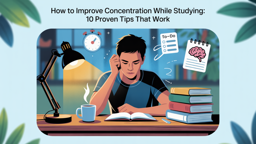 How To Improve Concentration While Studying