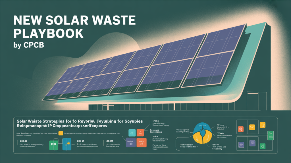 "New Solar Waste Playbook by CPCB
