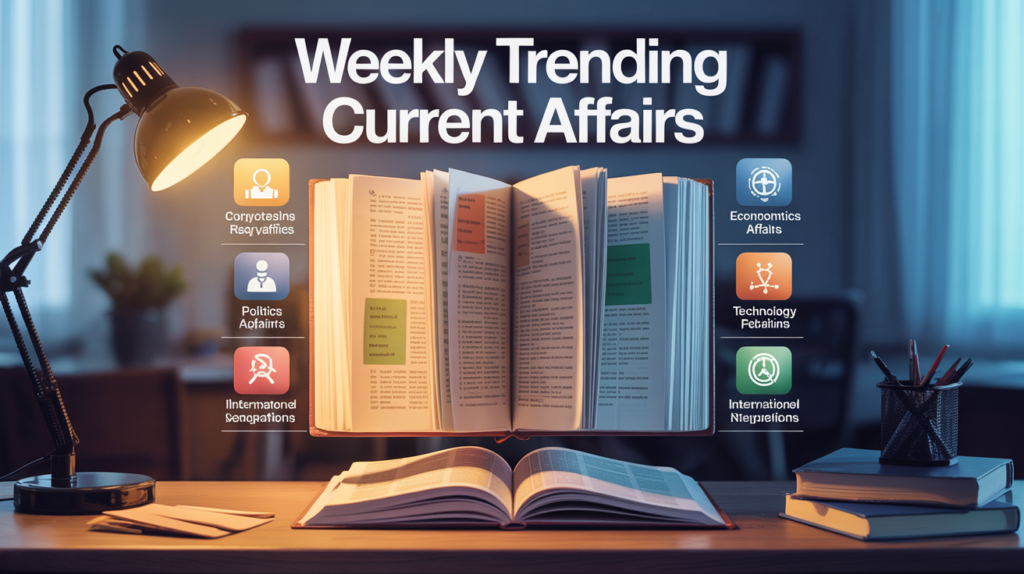 Weekly Trending Current Affairs for Competitive Exam Students