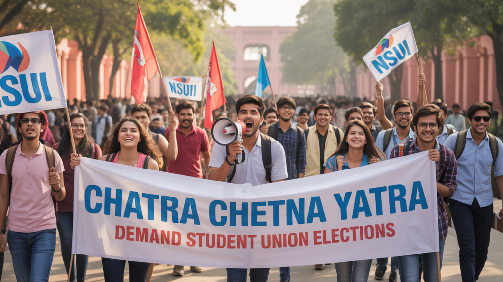 Student union elections in Rajasthan 2025