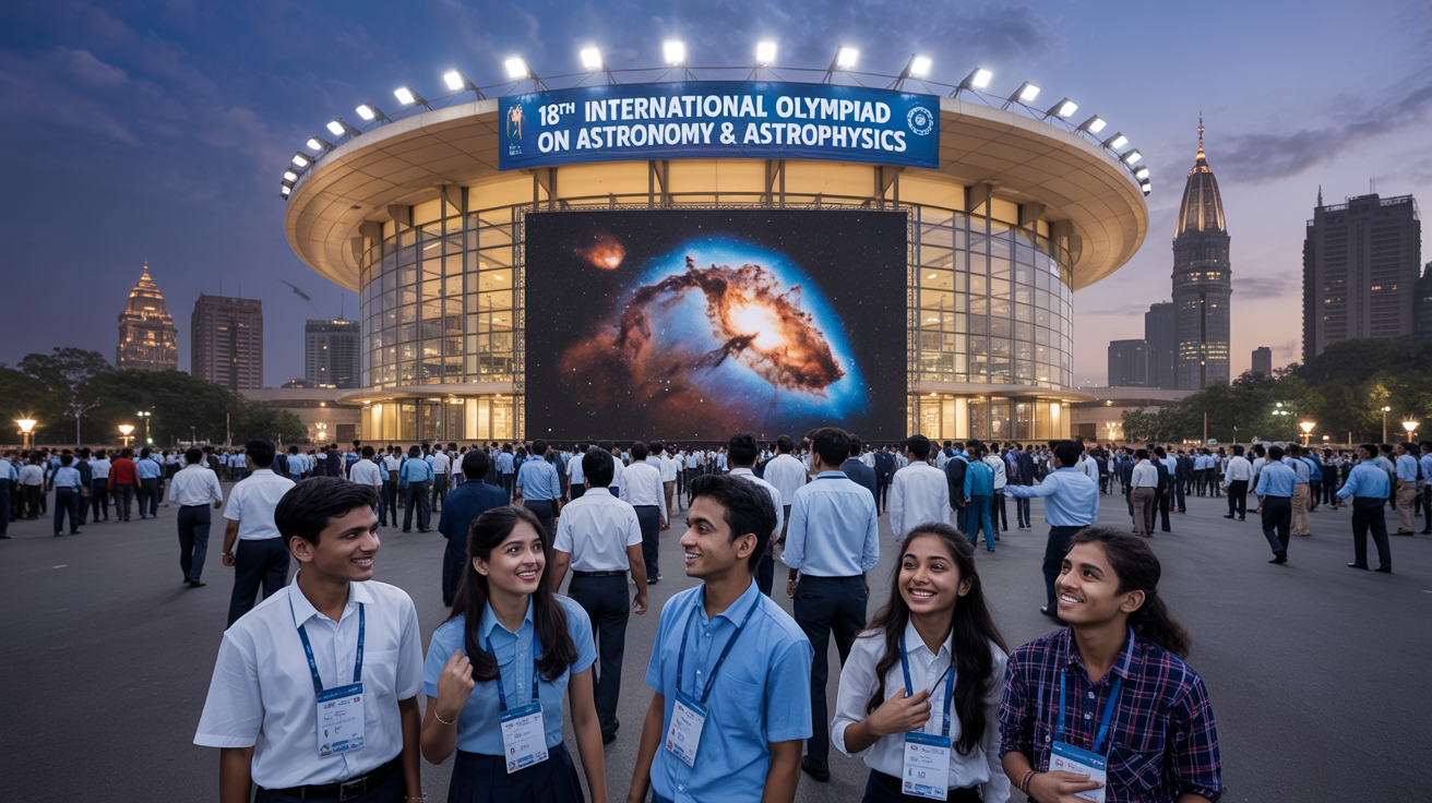 🌌 18th International Olympiad on Astronomy & Astrophysics in Mumbai | A Global Stage for Young Scientific Minds