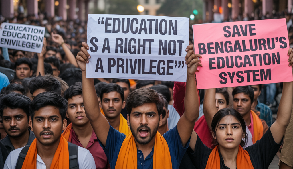 Student Union Protests State Moves Toward Privatizing Education in Bengaluru | MCQs & FAQs for Competitive Exams