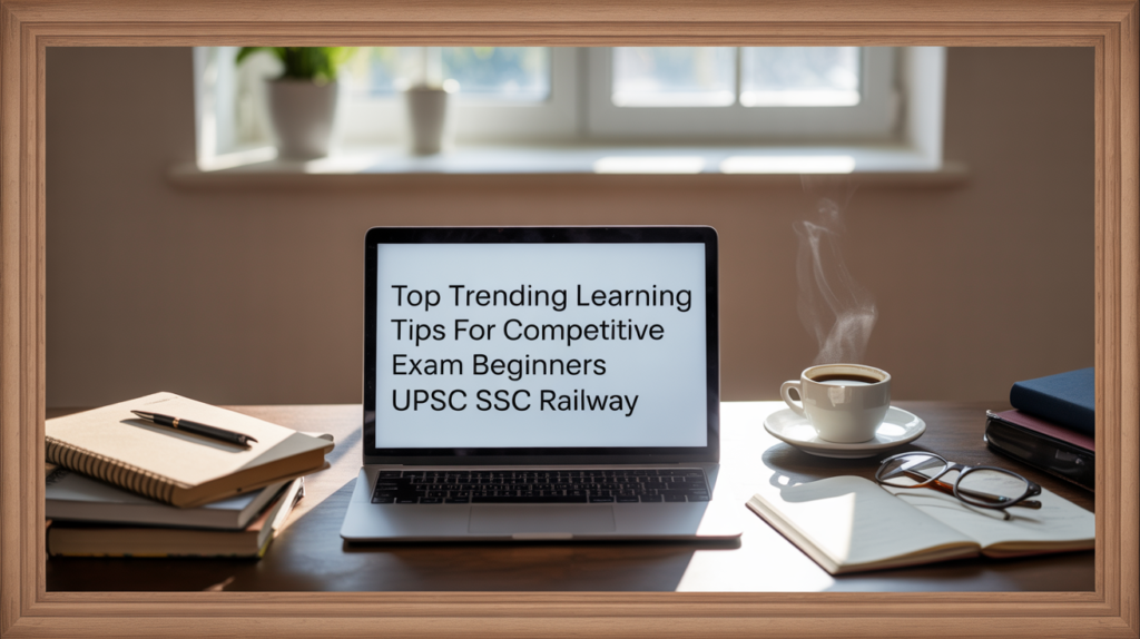 top trending learning tips for competitive exam beginners UPSC SSC Railway