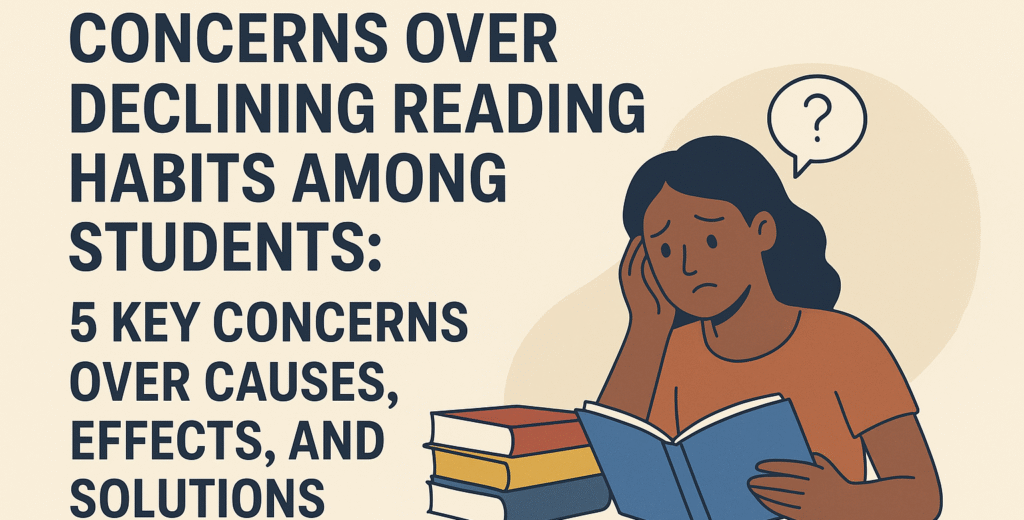 Concerns Over Declining Reading Habits Among Students