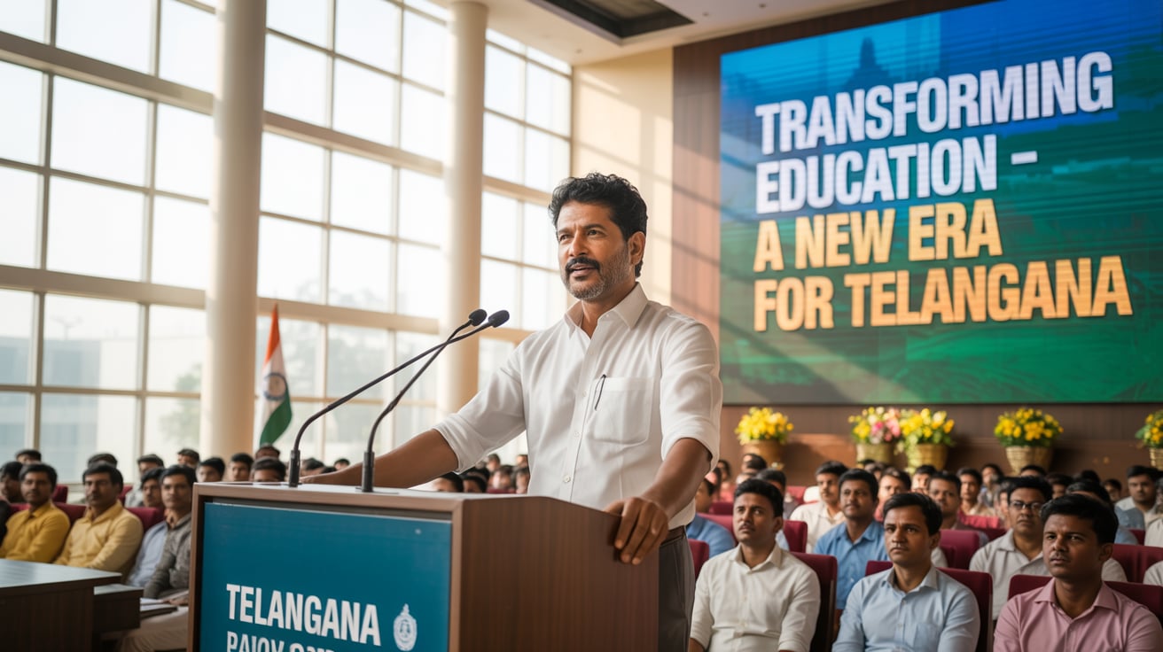 Telangana’s Chief Minister Announces Major Education Reforms: Key Highlights and Impact on Students