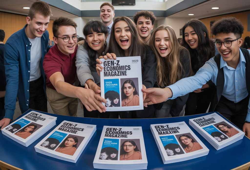 Students Launch Gen-Z Economics Magazine Aligned with NEP 2020: 50 Insightful MCQs