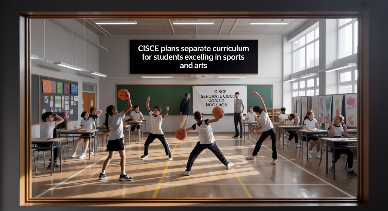 ๐ CISCE Plans Separate Curriculum for Students Excelling in Sports and Arts โ Full MCQ Blog (with Explanations)