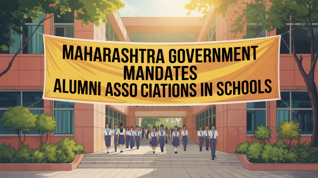 Maharashtra Government Mandates Alumni Associations in Schools to Boost Infrastructure & Student Development