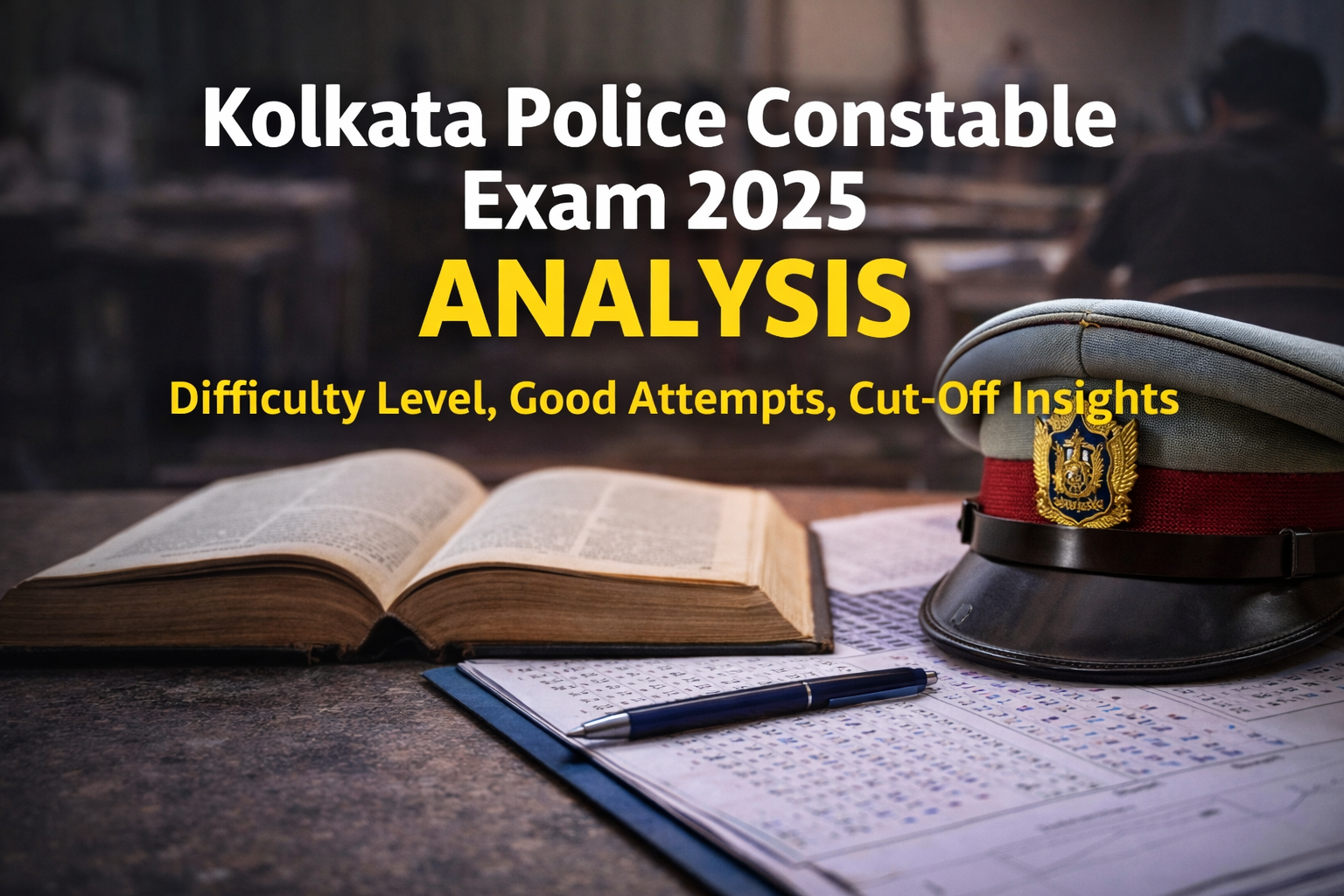 Kolkata Police Constable Exam 2025 Analysis: Complete Exam Review for Aspirants