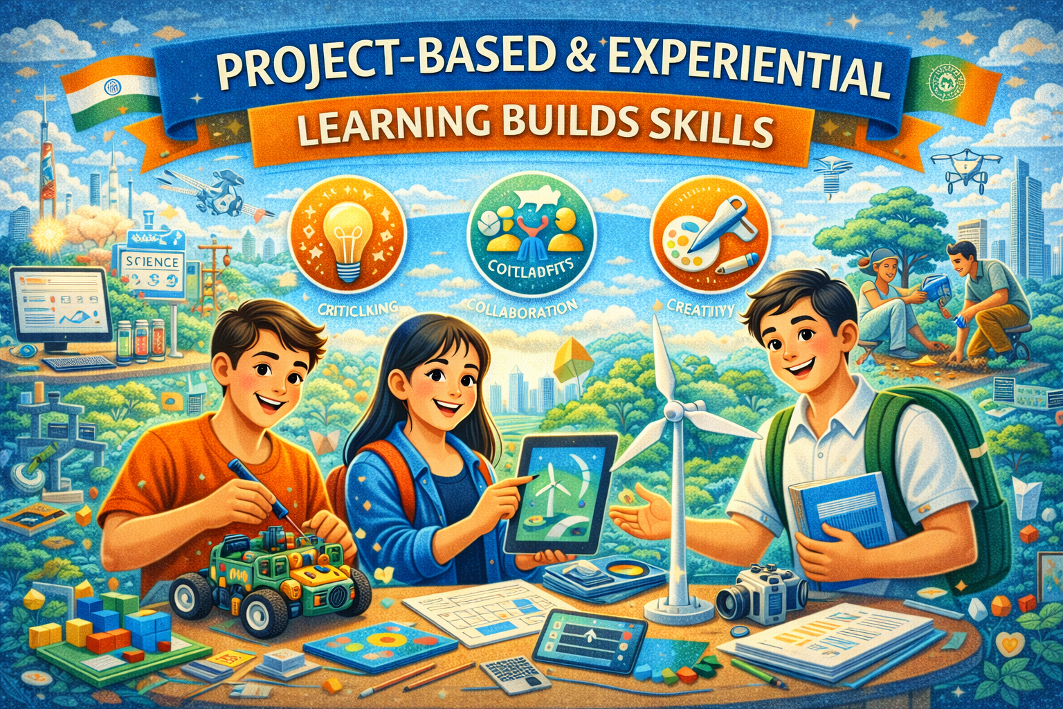 Project-Based and Experiential Learning Builds Skills