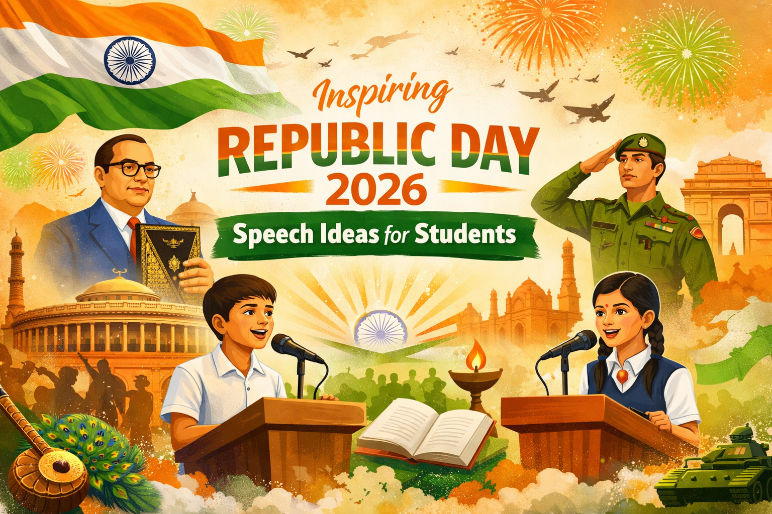 Inspiring Republic Day 2026 Speech Ideas for Students
